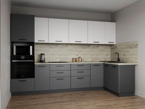 Кухонный гарнитур Меренга 3200*1400 (Стол. 38 мм) в Сургуте - surgut.mebel24.online | фото