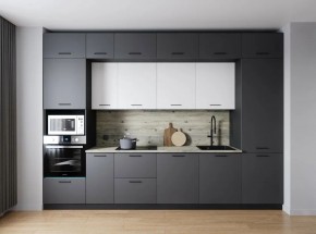 Кухонный гарнитур Меренга 3400 (Стол. 38мм) в Сургуте - surgut.mebel24.online | фото