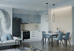 Кухонный гарнитур Ниагара 2550 (Стол. 26мм) в Сургуте - surgut.mebel24.online | фото 1