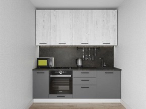 Кухонный гарнитур Санторини 2200 h 950 (Стол. 38мм) в Сургуте - surgut.mebel24.online | фото