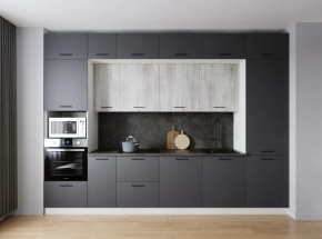 Кухонный гарнитур Санторини 3400 (Стол. 38мм) в Сургуте - surgut.mebel24.online | фото