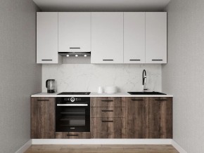 Кухонный гарнитур Старое Дерево 2400 h950 (Стол. 38мм) в Сургуте - surgut.mebel24.online | фото 1