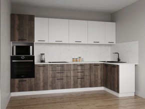 Кухонный гарнитур Старое Дерево 3200*1400 (Стол. 38мм) в Сургуте - surgut.mebel24.online | фото