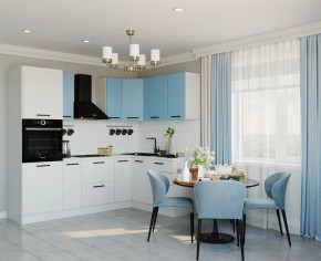 Кухонный гарнитур угловой Капри 2400х1600 (Стол. 38мм) в Сургуте - surgut.mebel24.online | фото