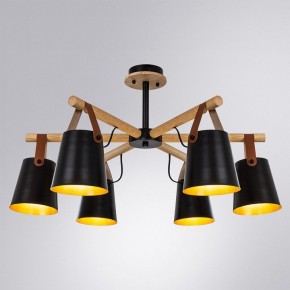 Люстра на штанге Arte Lamp Thomas A7032PL-6BK в Сургуте - surgut.mebel24.online | фото 2