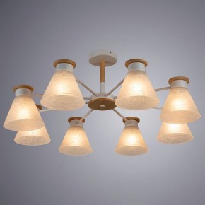 Люстра на штанге Arte Lamp Tyler A1031PL-8WH в Сургуте - surgut.mebel24.online | фото 2