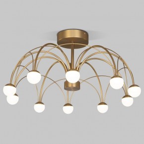 Люстра на штанге Eurosvet Ragno 90031/10 LED золото в Сургуте - surgut.mebel24.online | фото