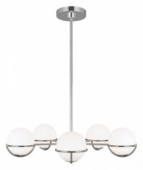 Люстра на штанге Feiss Apollo FE-APOLLO5-PN в Сургуте - surgut.mebel24.online | фото