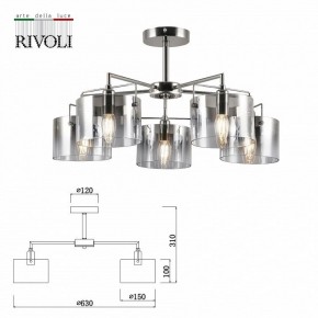 Люстра на штанге Rivoli Bolle Б0055611 в Сургуте - surgut.mebel24.online | фото 4