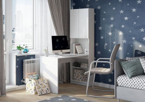 МАЙНД-01 Стол компьютерный (белое дерево) в Сургуте - surgut.mebel24.online | фото 1