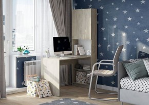 МАЙНД-01 Стол компьютерный (дуб крафт белый) в Сургуте - surgut.mebel24.online | фото