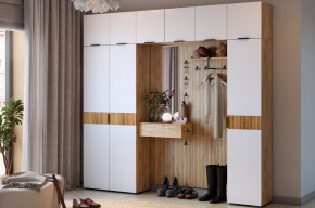 МЕБЕЛЬСОН К12 Прихожая (белое дерево) в Сургуте - surgut.mebel24.online | фото