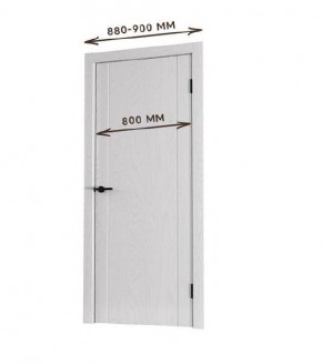 Межкомнатная дверь Bolivar Роялвуд белый (комплект) 800 в Сургуте - surgut.mebel24.online | фото