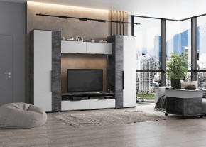МОНИКА Гостиная (модульная) айрон рок в Сургуте - surgut.mebel24.online | фото 1