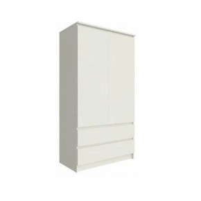 МОРИ МШ 900.1 Шкаф с 2-мя дв. и 2-мя ящ. (Сатин) в Сургуте - surgut.mebel24.online | фото 1