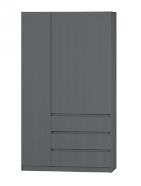 МС "Хилтон" Шкаф №2 1200 (Графит) в Сургуте - surgut.mebel24.online | фото 2