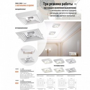 Накладной светильник Novotech Trin 358603 в Сургуте - surgut.mebel24.online | фото 3