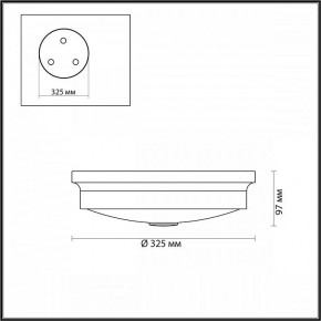 Накладной светильник Odeon Light Marsei 4825/3C в Сургуте - surgut.mebel24.online | фото 4