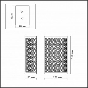 Накладной светильник Odeon Light Soras 2897/1W в Сургуте - surgut.mebel24.online | фото 3