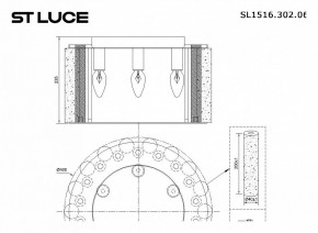 Накладной светильник ST-Luce Delight SL1516.302.06 в Сургуте - surgut.mebel24.online | фото 3