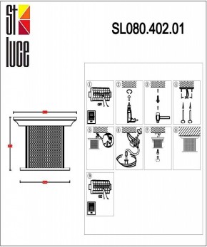 Накладной светильник ST-Luce Lastero SL080.402.01 в Сургуте - surgut.mebel24.online | фото 3
