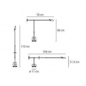 Настольная лампа офисная Artemide  A009210 в Сургуте - surgut.mebel24.online | фото 7