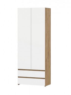 НЕКСТ 1 Вешалка с зеркалом + Шкаф 2-х ств. с ящиками в Сургуте - surgut.mebel24.online | фото 2