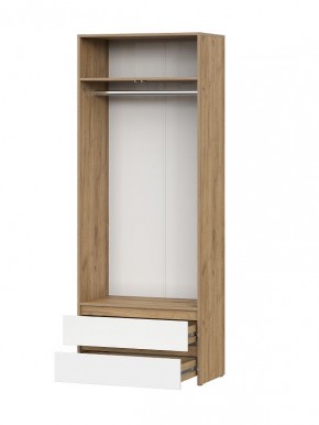 НЕКСТ 1 Вешалка с зеркалом + Шкаф 2-х ств. с ящиками в Сургуте - surgut.mebel24.online | фото 3