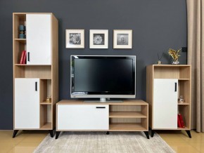 ОСКАР TRIO Гостиная (дуб золотой/белый) в Сургуте - surgut.mebel24.online | фото 2