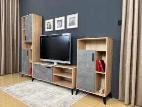 ОСКАР TRIO Гостиная (дуб золотой/каспий темный) в Сургуте - surgut.mebel24.online | фото 3
