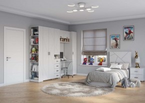 Пенал 1-ств с 4-мя ящиками и нишей "Сандра" в Сургуте - surgut.mebel24.online | фото 2