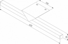 Подсветка для зеркала Elektrostandard Delta a058169 в Сургуте - surgut.mebel24.online | фото 4