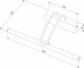 Подсветка для зеркала Elektrostandard Simple a063695 в Сургуте - surgut.mebel24.online | фото 3