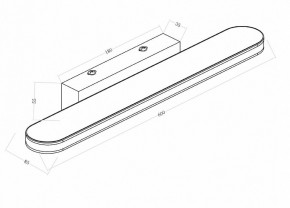 Подсветка для зеркала Maytoni Epic MIR009WL-L12CH4K в Сургуте - surgut.mebel24.online | фото 3