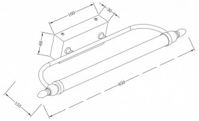 Подсветка для зеркала Maytoni Oculus MIR014WL-L12C3K в Сургуте - surgut.mebel24.online | фото 3