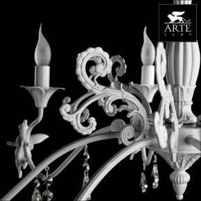 Подвесная люстра Arte Lamp Angelina A5349LM-8WH в Сургуте - surgut.mebel24.online | фото 6