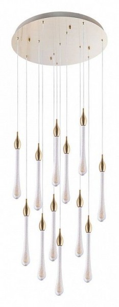 Подвесная люстра Arte Lamp Raindrop A1803LM-36PB в Сургуте - surgut.mebel24.online | фото