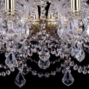 Подвесная люстра Bohemia Ivele Crystal 1411 1411/10+5/240/G/Leafs в Сургуте - surgut.mebel24.online | фото 3