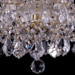 Подвесная люстра Bohemia Ivele Crystal 1413 1413/10/165/G/Leafs в Сургуте - surgut.mebel24.online | фото 3