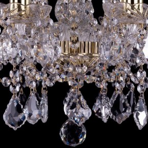 Подвесная люстра Bohemia Ivele Crystal 1413 1413/6/141/G/Leafs в Сургуте - surgut.mebel24.online | фото 3