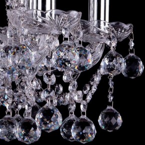 Подвесная люстра Bohemia Ivele Crystal 1413 1413/6/141/Ni/Balls в Сургуте - surgut.mebel24.online | фото 3