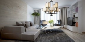 Подвесная люстра Divinare Porta 5933/01 LM-8 в Сургуте - surgut.mebel24.online | фото 4