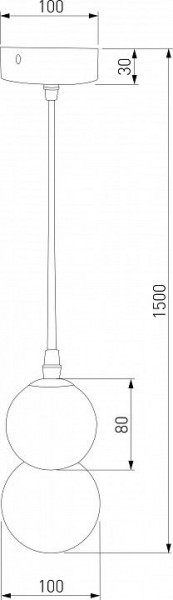 Подвесная люстра Eurosvet Polar 50250/1 LED серый в Сургуте - surgut.mebel24.online | фото 3