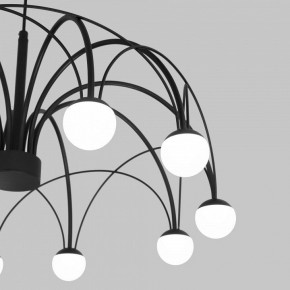 Подвесная люстра Eurosvet Ragno 90034/10 LED черный в Сургуте - surgut.mebel24.online | фото 6