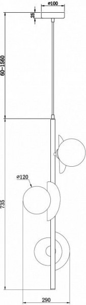 Подвесная люстра Freya Sepia FR5391PL-03CFL в Сургуте - surgut.mebel24.online | фото 6