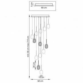 Подвесная люстра Lightstar Acrile 738131 в Сургуте - surgut.mebel24.online | фото 7