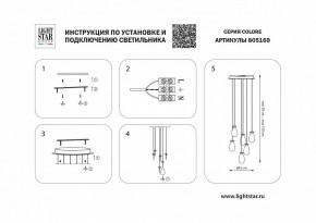 Подвесная люстра Lightstar Colore 805169 в Сургуте - surgut.mebel24.online | фото 3