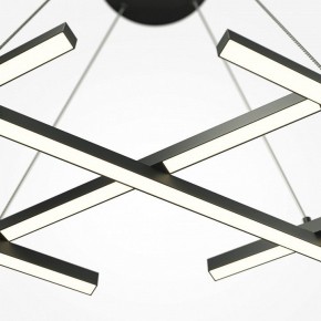 Подвесная люстра Maytoni Halo MOD244PL-L50BK в Сургуте - surgut.mebel24.online | фото 3