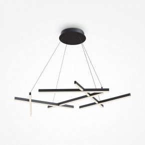 Подвесная люстра Maytoni Line MOD016PL-L80BK в Сургуте - surgut.mebel24.online | фото 2