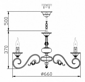 Подвесная люстра Maytoni Perla ARM337-07-R в Сургуте - surgut.mebel24.online | фото 6